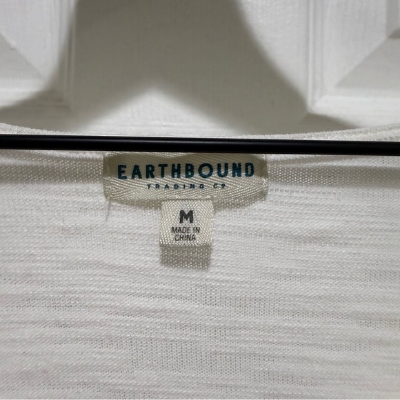 EARTHBOUND Cream Ruched Blouse - Picture 2 of 3